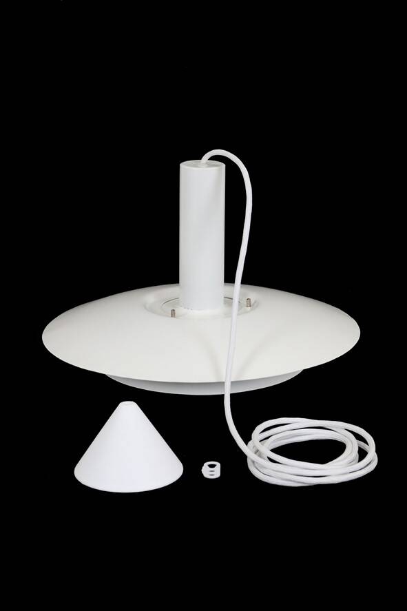 Filigree mid-century pendant lamp / Danish modern design / 1960s / 1970s
