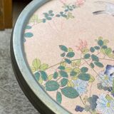 Vintage wooden pedestal table