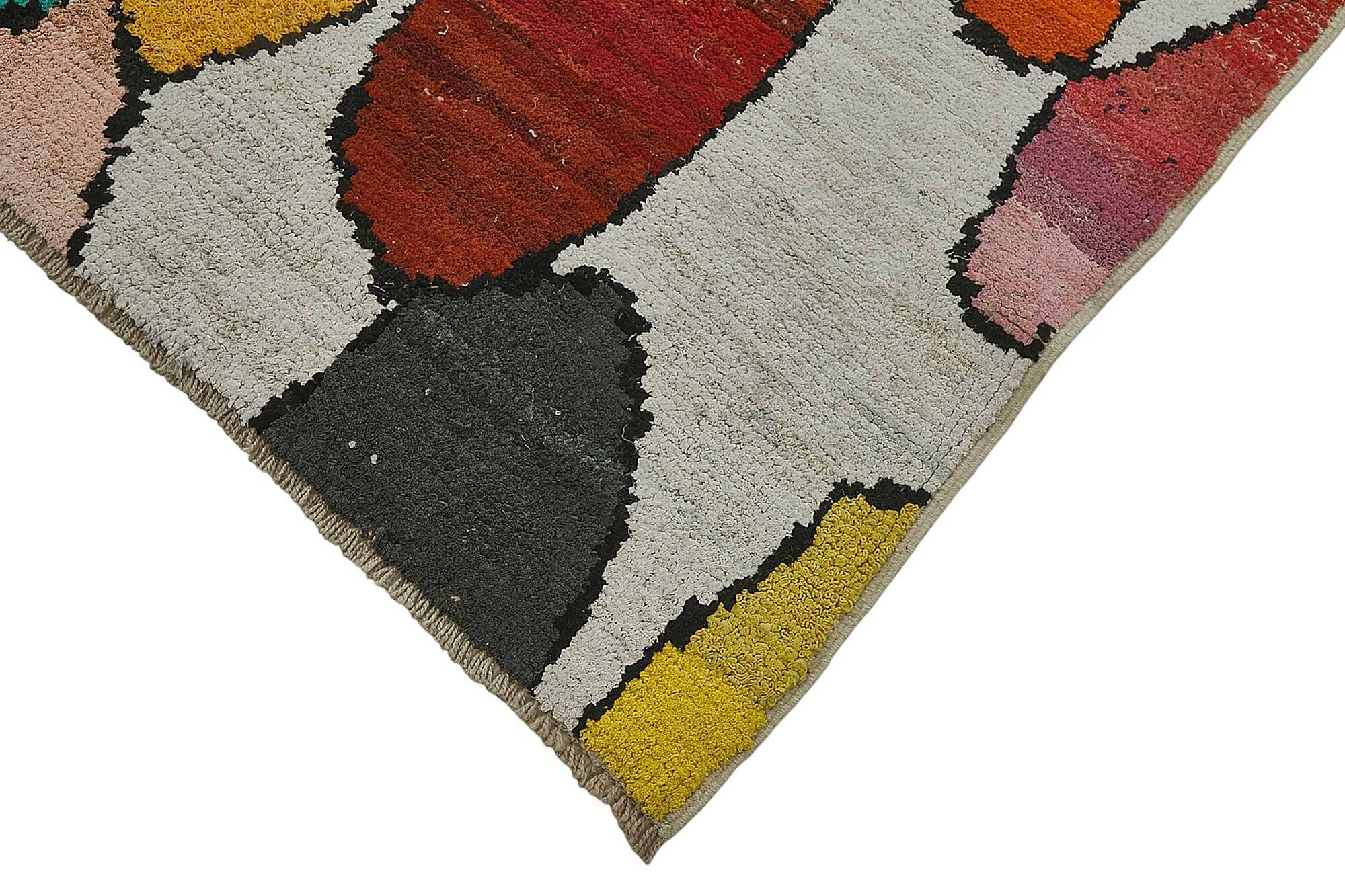 Handwoven Turkish Recycled Boho Rug 200 cm x 316 cm