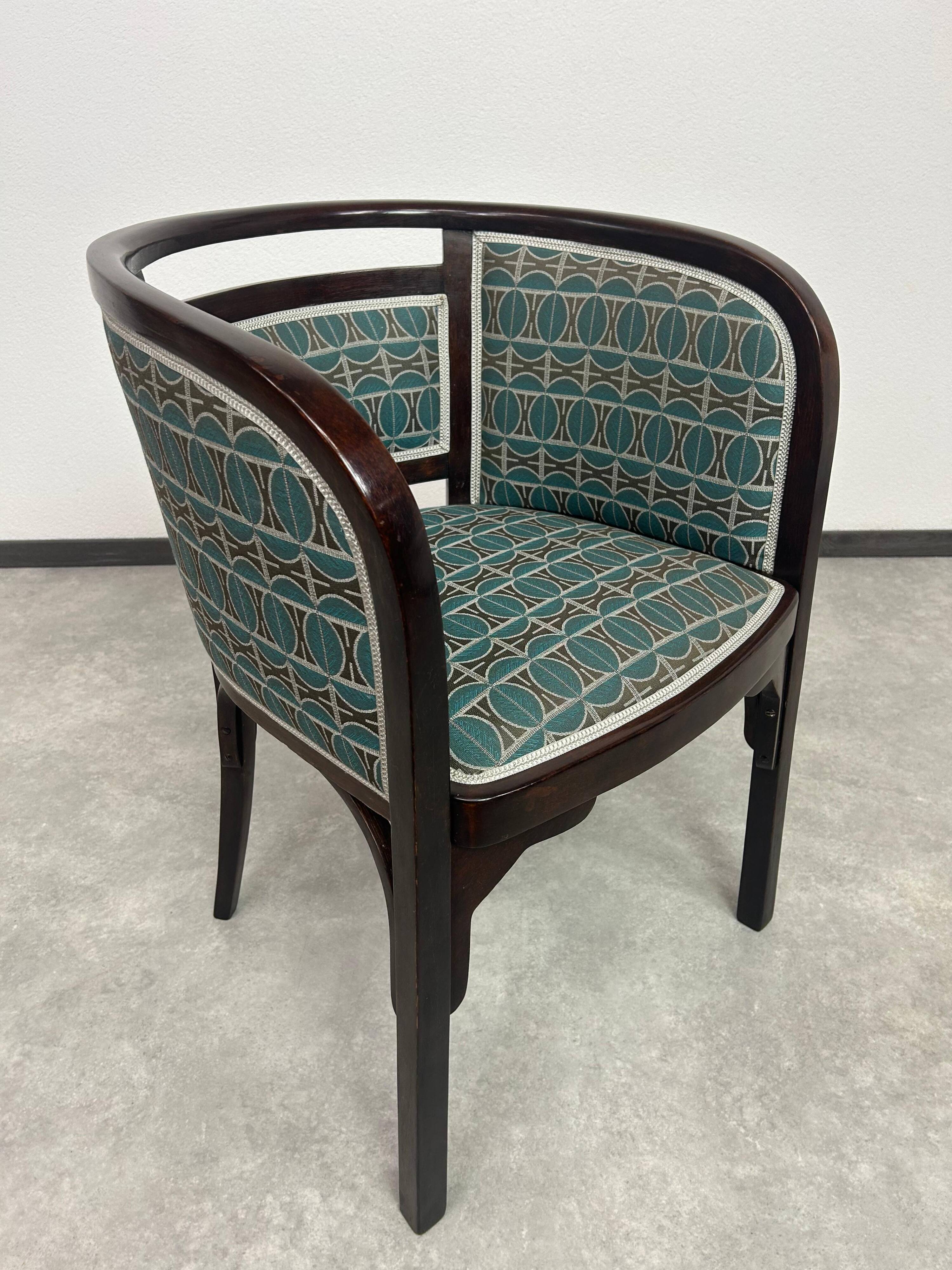 Jugendstil office chair by Otto Wagner for J&J Kohn