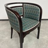 Jugendstil office chair by Otto Wagner for J&J Kohn