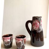 Valauris pitcher and mug