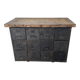 Meuble militaire 1945 12 tiroirs vintage industriel