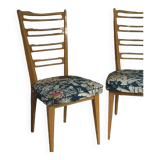 Pair of one-piece chairs