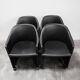 Fauteuils cuir Afra & Tobia Scarpa pour Maxalto, Modèle Artona 8552