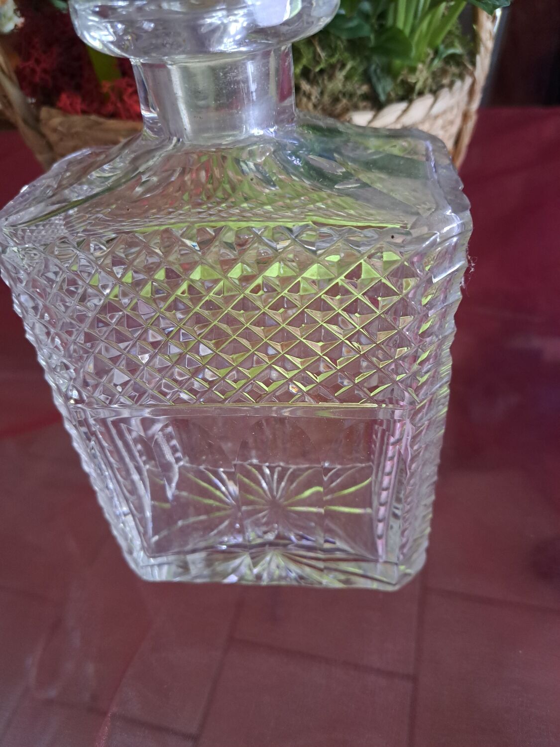 Carafe en cristal