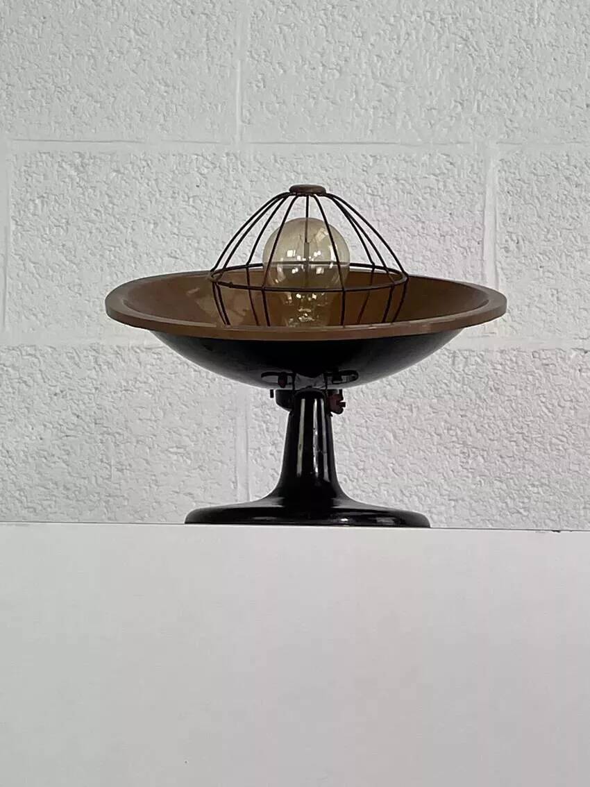 Vintage metal lamp
