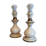 Ceramic table lamp feet