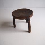 Wa-Hehe tribal carved tripod stool, Tanzania 1950s
