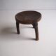 Wa-Hehe tribal carved tripod stool, Tanzania 1950s