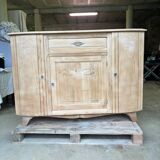 Raw wood buffet
