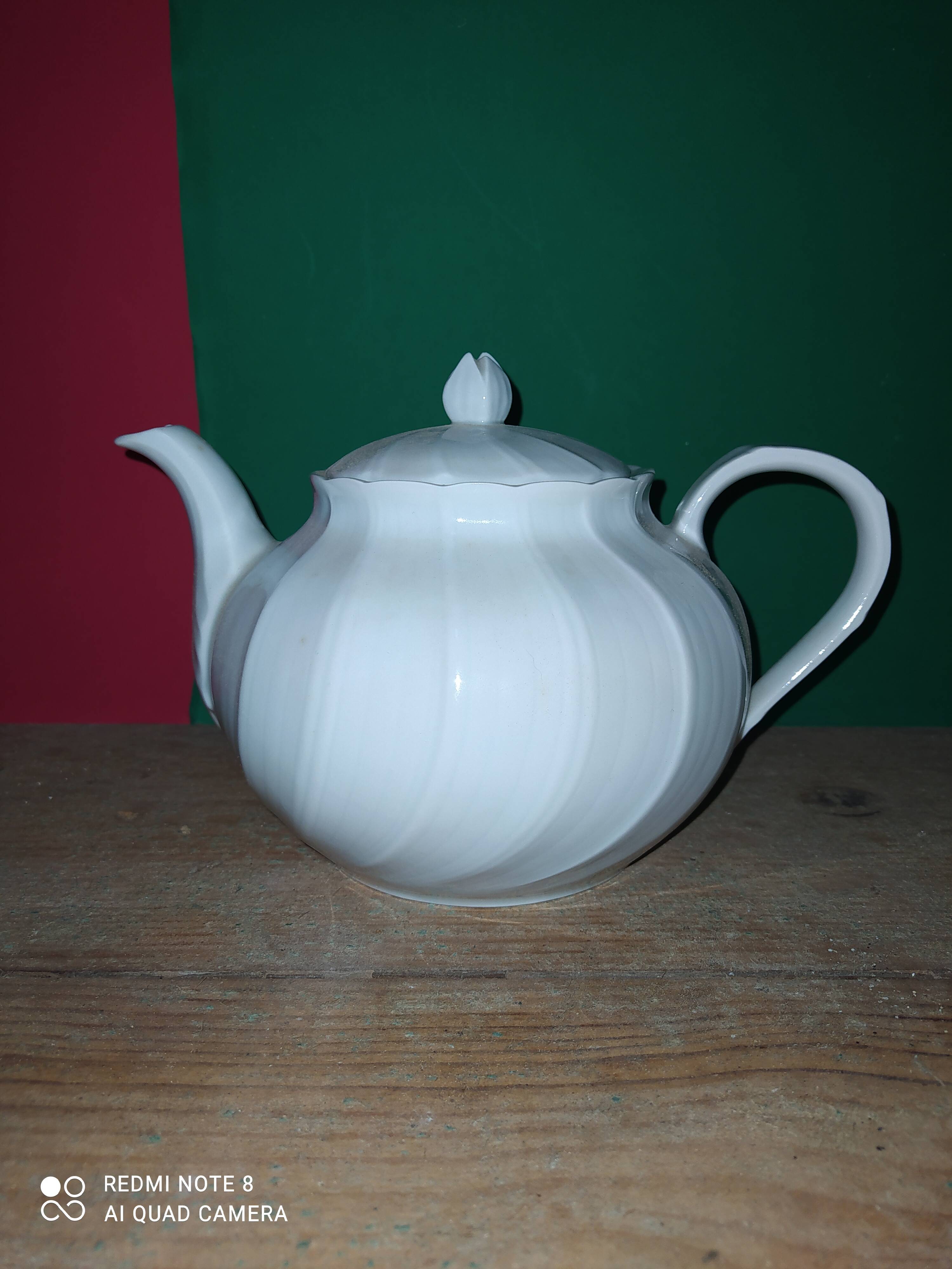 Limoges porcelain teapot