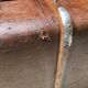 Antique travel trunk