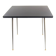 1960s Modernist Side Table in Charcoal Grey Formica