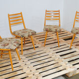 Dining chairs by Jitona Czechoslovakia 1970s