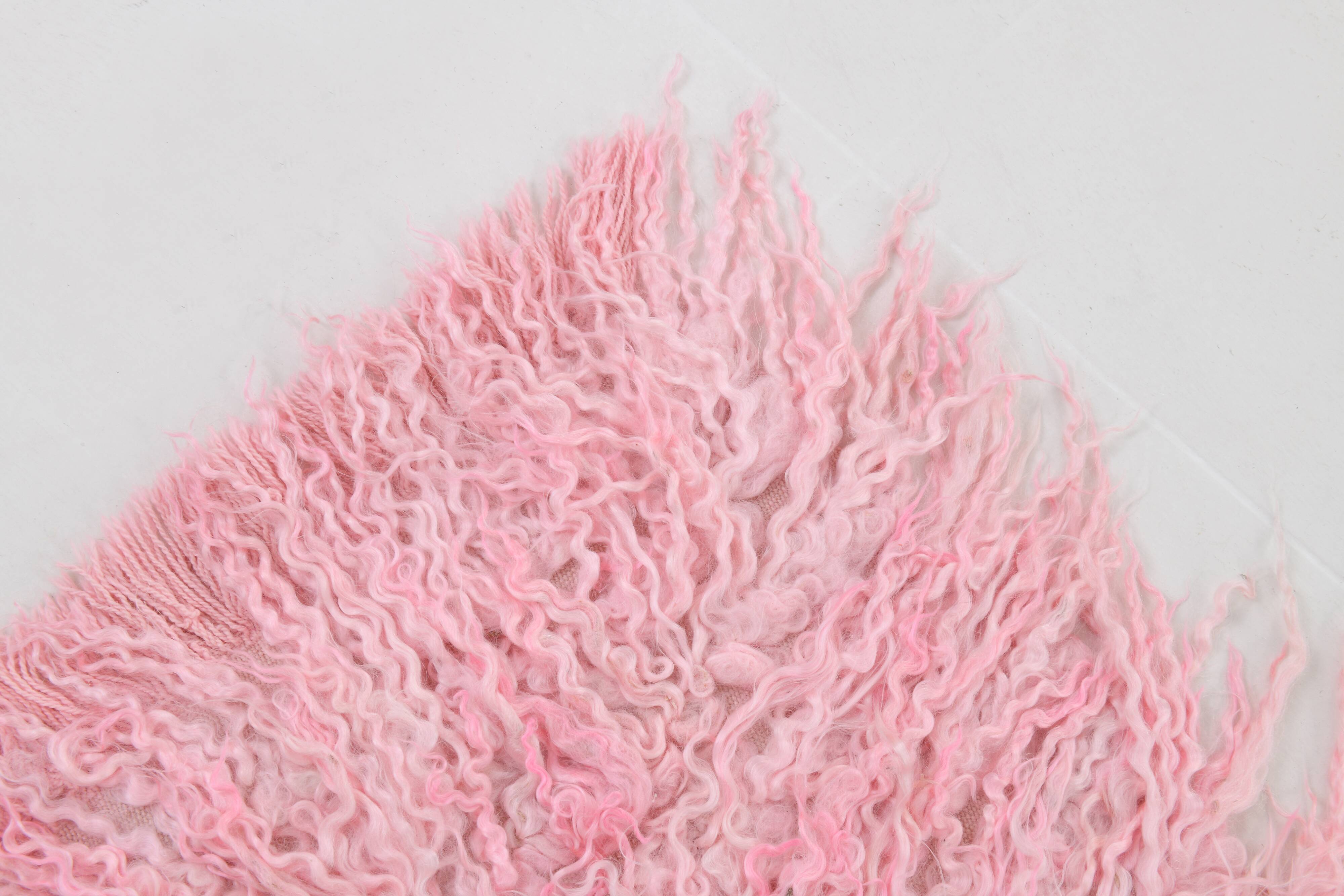 3x10 Dusty Pink Vintage Runner Rug 98x314Cm