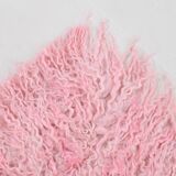 Tapis runeur rose vintage 98x314cm