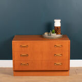 Retro teak 1960s g plan fresco chest of drawers