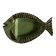 Small fish dish in glazed earthenware Dieulefit 1960