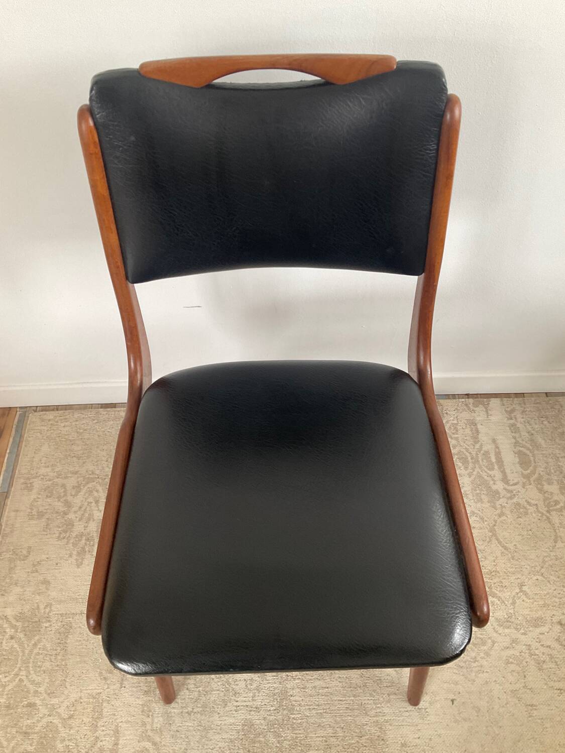 Scandinavian chair attributed to Louis Van Teeffelen from the 1960s