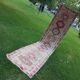 Vintage Turkish hallway rug 86x405 cm