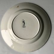Round serving dish Digoin Sarreguemines model Elorn