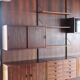 Danish wall bookcase by Thygesen and Sorensen in rosewood, 1960