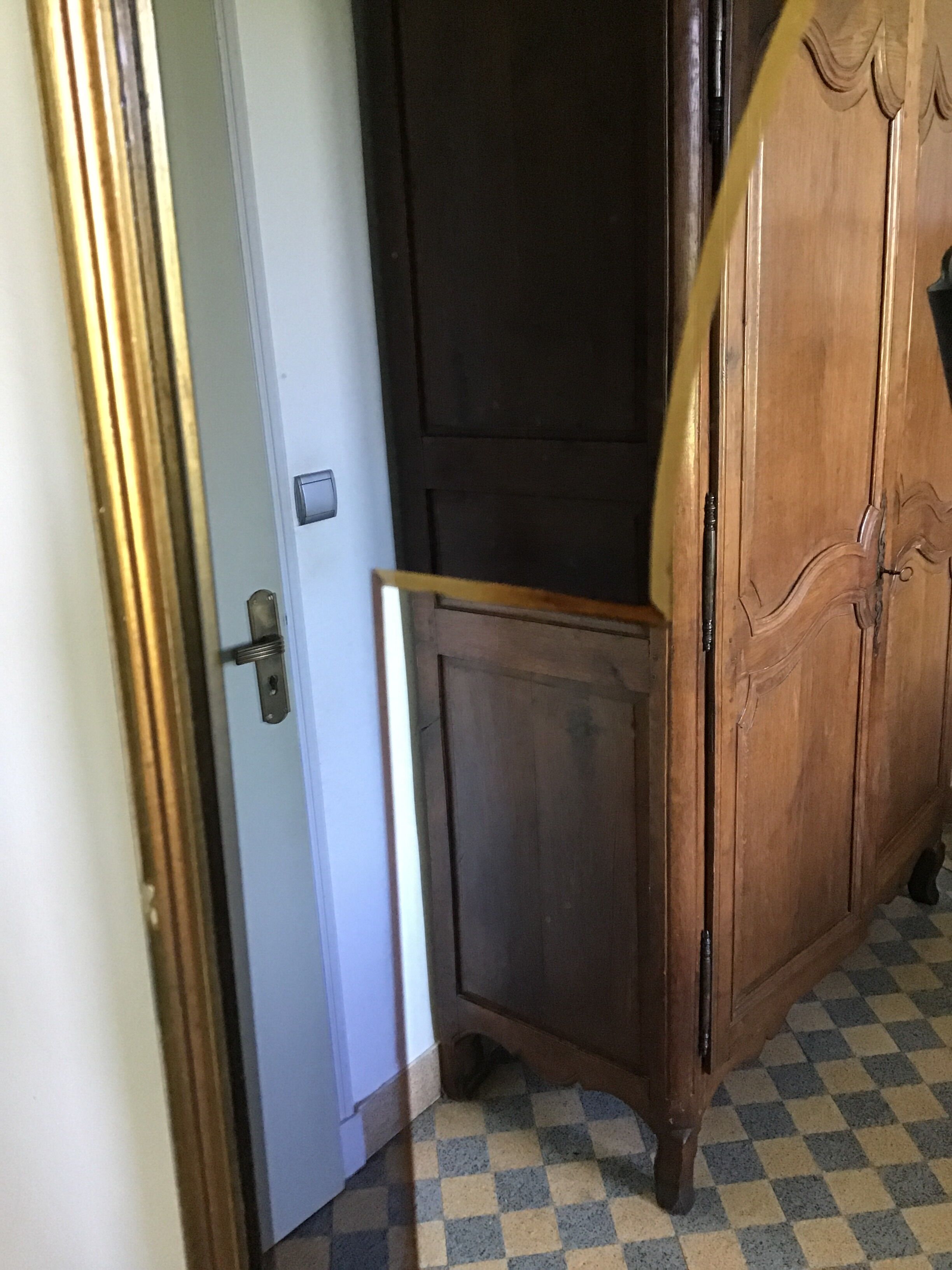 Miroir des années 50 - 61x83cm