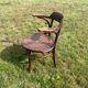 J J Kohn curved wood office chair