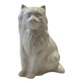 Beige ceramic cat
