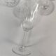 Four Baccarat crystal glasses, Corneille pattern. Early 20th century.