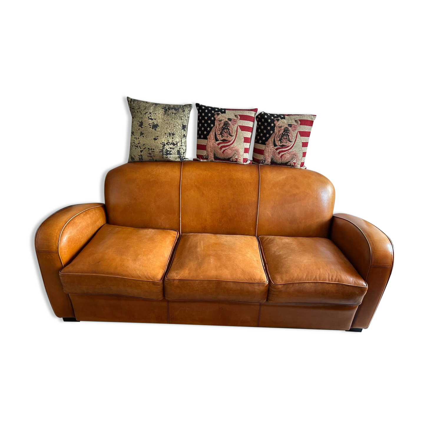 Leather sofa