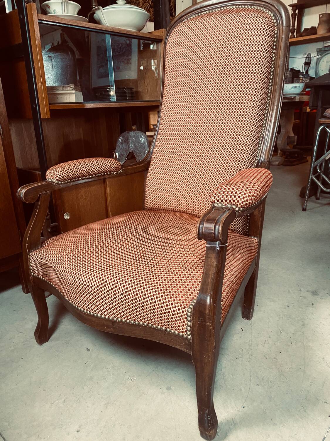 Large Voltaire armchair