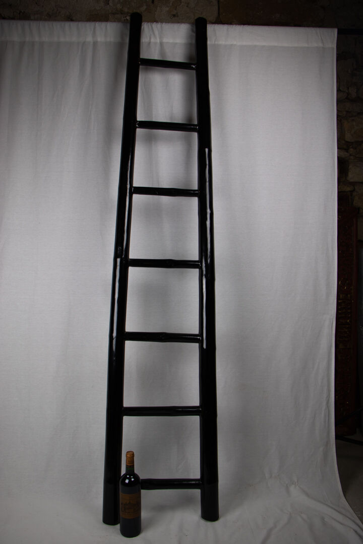 Laquered bamboo scale