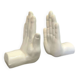 Vintage ceramic bookends