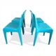 Set of 4 Schröder & Henzelmann Space Age Dining Chairs, 1970