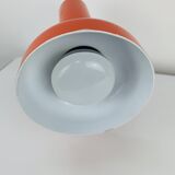 Vintage 70s orange spotlight wall light, space age