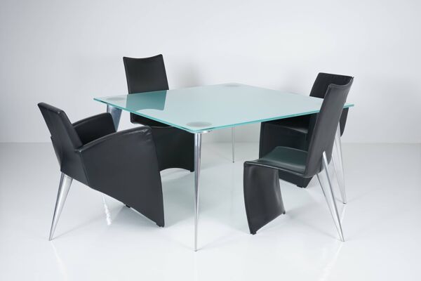 Table à manger M. (Série Lang) par Philippe Starck pour Driade