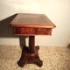 Table de travail bureau xixe siècle marqueté noyer érable palissandre