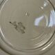 Set de 3 assiettes plates ivoire Digoin Sarreguemines