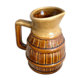 Pitcher barrel in glazed stoneware