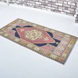 Vintage Turkish Small Floral Carpet sku 3281