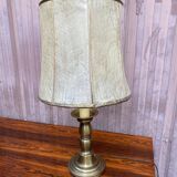 Vintage lamp in gilded bronze