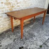 Oak table with two extensions