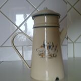 Vintage enamelled sheet coffee maker