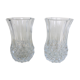 Paire de vases en cristal