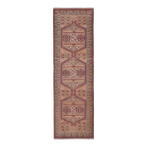 Vintage Turkish hallway rug 71x216 cm