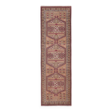 Tapis de couloir turc vintage 71x216 cm