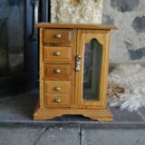 Cabinetmaker's jewelry box 50s/60s