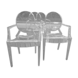 4 fauteuils de Philippe Strack, Kartell